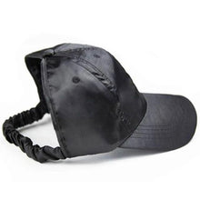Load image into Gallery viewer, Satin Ponytail Cap